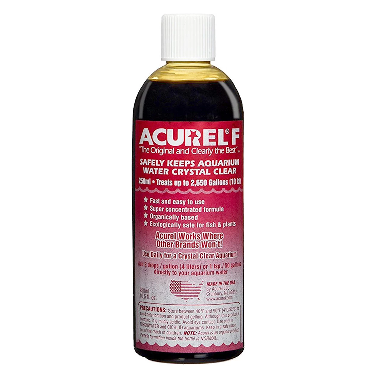 Acurel F Water Clarifier - 250 Ml 1 Acurel F Water Clarifier - 250 Ml