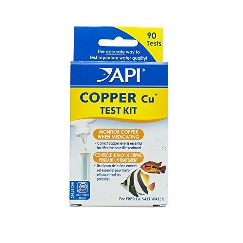 API Copper Test Kit - Freshwater/Saltwater 1 API Copper Test Kit - Freshwater/Saltwater