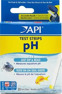 API PH Aquarium Test Strips - 25 Pk