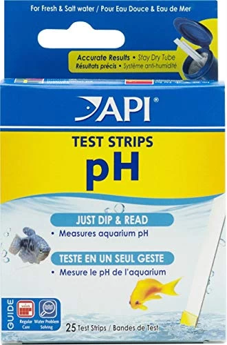 API PH Aquarium Test Strips - 25 Pk 1 API PH Aquarium Test Strips - 25 Pk