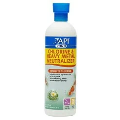 API Pond Chlorine & Heavy Metal Neutralizer - 16 Fl Oz