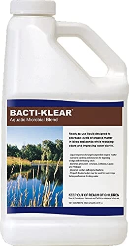Applied Biochemists Bacti-Klear Aquatic Microbial Blend Pond Water Treatment - 1 Gal 1 Applied Biochemists Bacti-Klear Aquatic Microbial Blend Pond Water Treatment - 1 Gal