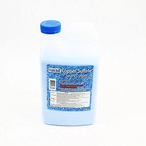 Applied Biochemists Brand Copper Sulfate Crystal Pond Water Treatment - 5 Lbs 1 Applied Biochemists Brand Copper Sulfate Crystal Pond Water Treatment - 5 Lbs