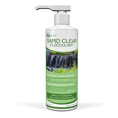 Aquascape Rapid Clear Flocculant - 8 Fl Oz 1 Aquascape Rapid Clear Flocculant - 8 Fl Oz