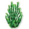 Aquatop Bushy Weighted Plastic Aquarium Plant - Green - 24 In
