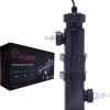 Aquatop Eliminator In-Line UV Sterilizer Aquatic UV Sterilizers - Black - 300 Gal - 18 Watt