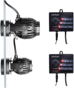 Aquatop Maxflow DC Wavemaker With Controller Aquatics Air Control - Black - 2113 GPH