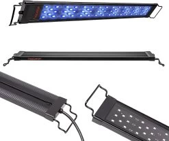 Aquatop Skyaqua Actinic Blue LED Aquarium Light Fixture - Blue - 18 - 24 In 5 Aquatop Skyaqua Actinic Blue LED Aquarium Light Fixture - Blue - 18 - 24 In -Fish Supplies Store aquatop skyaqua actinic blue led aquarium light fixture blue 18 24 in 176493