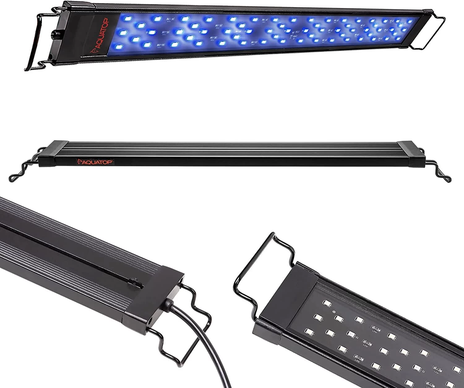 Aquatop Skyaqua Actinic Blue LED Aquarium Light Fixture - Blue - 18 - 24 In 3 Aquatop Skyaqua Actinic Blue LED Aquarium Light Fixture - Blue - 18 - 24 In - Image 3