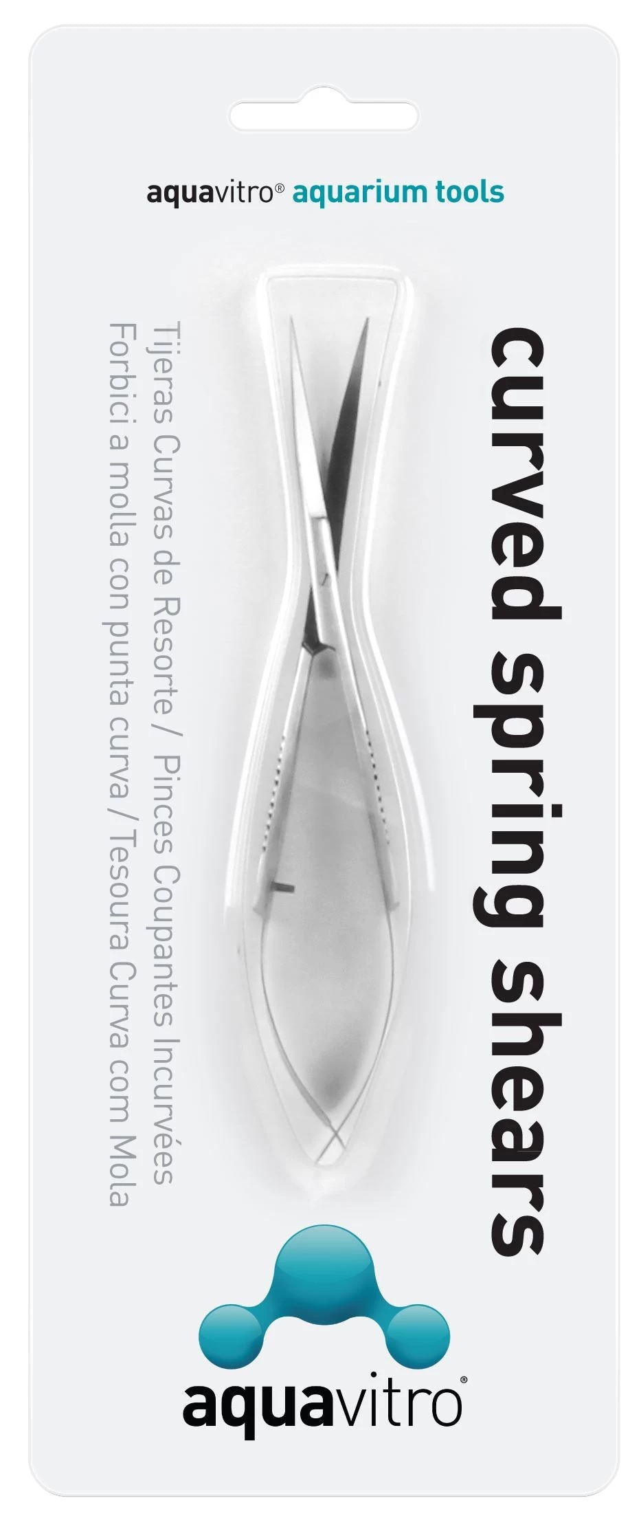 Aquavitro Curved Spring Shears 1 Aquavitro Curved Spring Shears