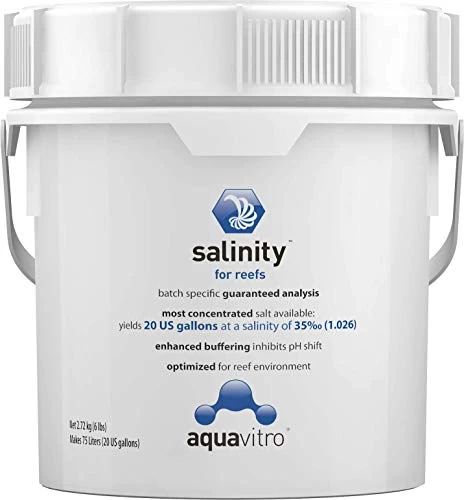 Aquavitro Salinity - 20 Gal 1 Aquavitro Salinity - 20 Gal