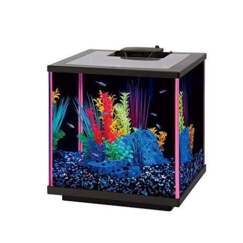 Aqueon NeoGlow LED Aquarium Kit - Pink - 5.5 Gal 1 Aqueon NeoGlow LED Aquarium Kit - Pink - 5.5 Gal