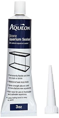Aqueon Silicone Aquarium Sealant - Clear - 3 Oz