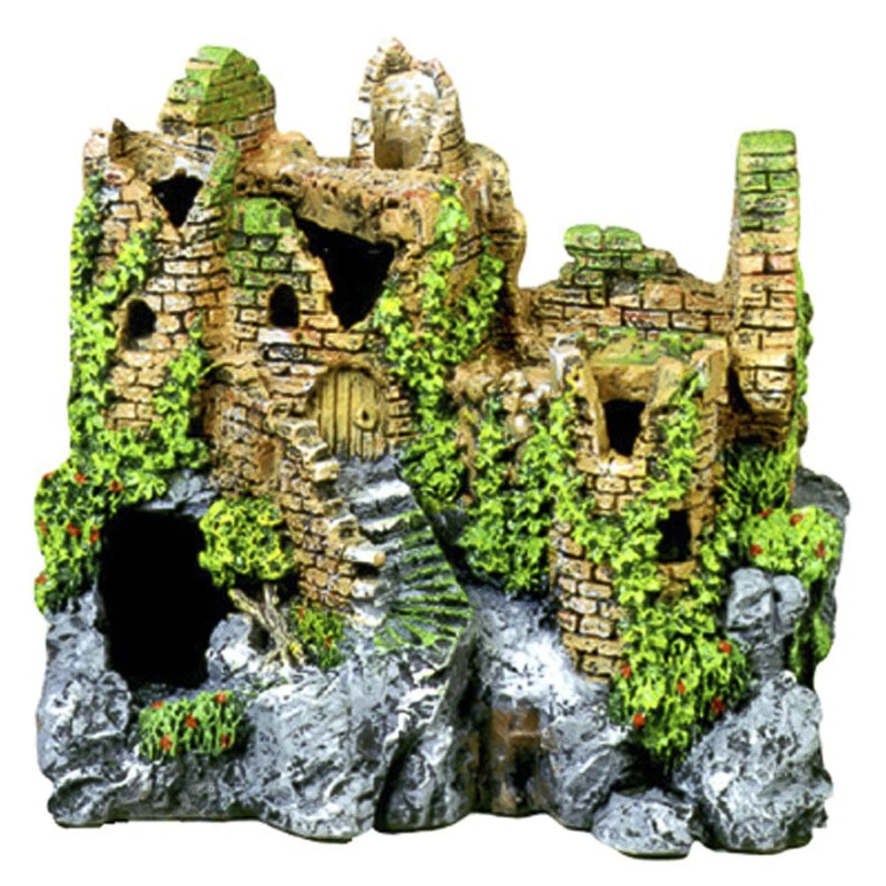 Blue Ribbon Exotic Environments Forgotten Ruins Crumbling Castle Caves Tank Accessory 1 Blue Ribbon Exotic Environments Forgotten Ruins Crumbling Castle Caves Tank Accessory