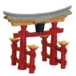 Blue Ribbon Exotic Environments Japanese Torii Gate Tank Accessory