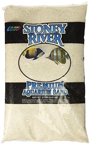 Estes Stoney River Premium Aquarium Sand - White - 5 Lb - Pack Of 6 1 Estes Stoney River Premium Aquarium Sand - White - 5 Lb - Pack Of 6