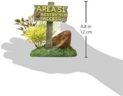 Exotic Environments Area 51 Sign With Ufo Resin Aquatics Decoration - Multi - Small 5 Exotic Environments Area 51 Sign With Ufo Resin Aquatics Decoration - Multi - Small -Fish Supplies Store exotic environments area 51 sign with ufo resin aquatics decoration multi small 268540