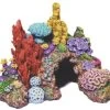 Exotic Environments Caribbean Living Reef Resin Aquatics Decoration - Mini