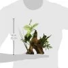 Exotic Environments Chestnut With Plants Resin Aquatics Decoration - Large