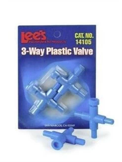 Lee's 3-Way Plastic Valve - 2 Pk - Pack Of 6