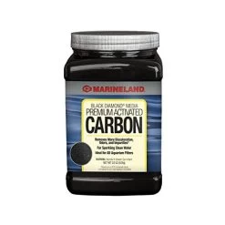 Marineland Diamond Black Activated Carbon Aquarium Filter Media Additives - 22 Oz