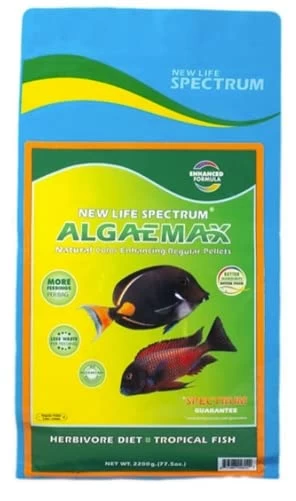 New Life Spectrum Algaemax - 1 Mm Sinking Pellets - 2.2 Kg 1 New Life Spectrum Algaemax - 1 Mm Sinking Pellets - 2.2 Kg