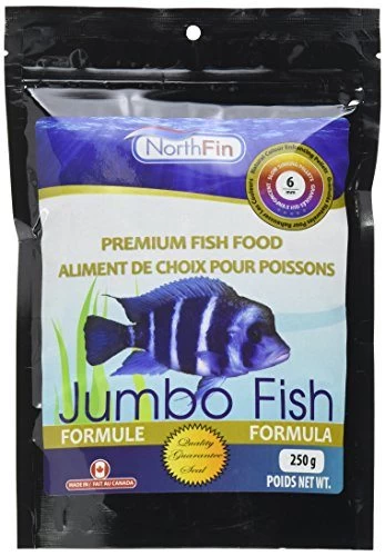NorthFin Jumbo Formula - 6 Mm Sinking Pellets - 250 G 1 NorthFin Jumbo Formula - 6 Mm Sinking Pellets - 250 G
