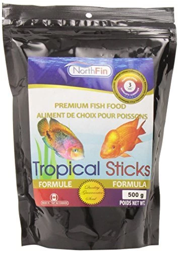 NorthFin Tropical Sticks - 3 Mm Floating - 500 G 1 NorthFin Tropical Sticks - 3 Mm Floating - 500 G