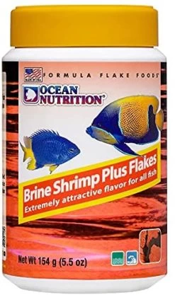 Ocean Nutrition Brine Shrimp Plus Flakes - 5.5 Oz