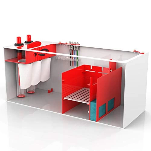 Pro Clear Aquatic Systems Red Flex 4-in-1 Sump - 300 1 Pro Clear Aquatic Systems Red Flex 4-in-1 Sump - 300