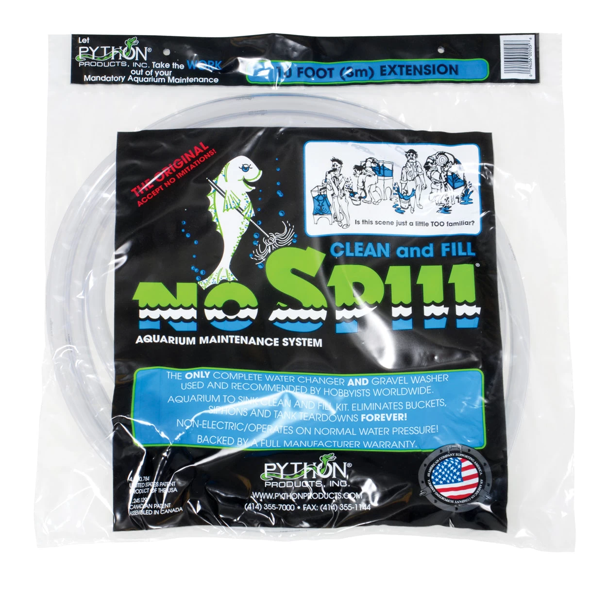 Python No Spill Clean And Fill Extension - 10 Ft 1 Python No Spill Clean And Fill Extension - 10 Ft