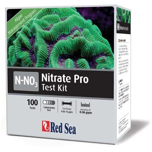 Red Sea Nitrate Pro Test Kit - 100 Tests 1 Red Sea Nitrate Pro Test Kit - 100 Tests