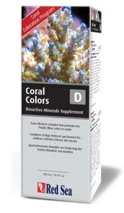 Red Sea Reef Colors - D (Bioactive Minerals) - 500 Ml
