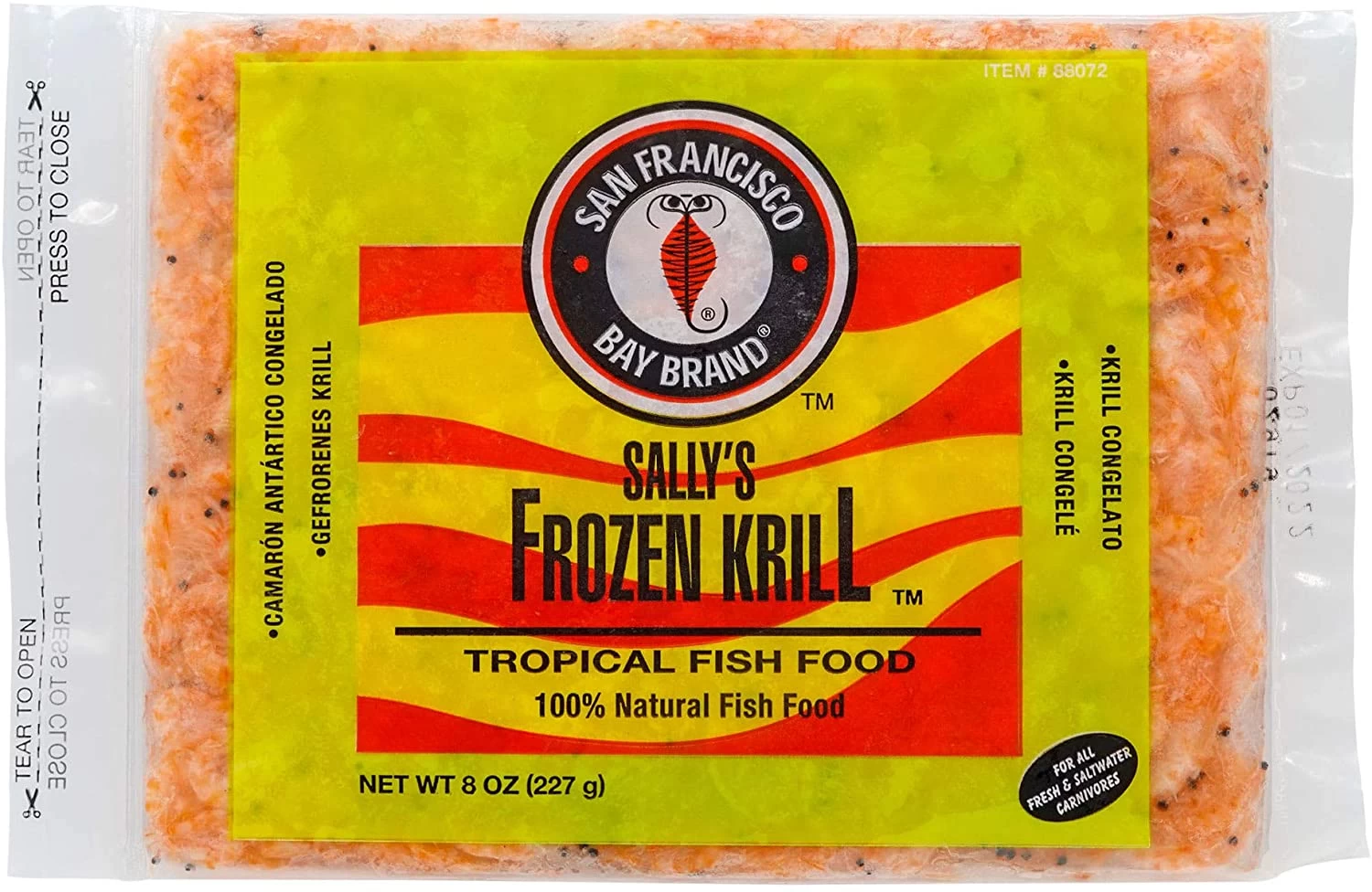 San Francisco Bay Brand Frozen Krill - 8 Oz 1 San Francisco Bay Brand Frozen Krill - 8 Oz