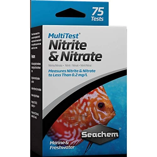 Seachem MultiTest - Nitrite/Nitrate - 75+ Tests 1 Seachem MultiTest - Nitrite/Nitrate - 75+ Tests