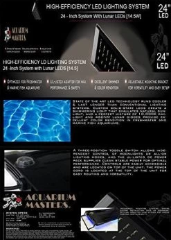 Seapora High-Efficiency LED Lighting System - 14.5 W - 24"
