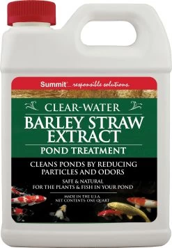 Summit Summit Barley Straw Extract Pond Water Treatment Natural - 32 Oz