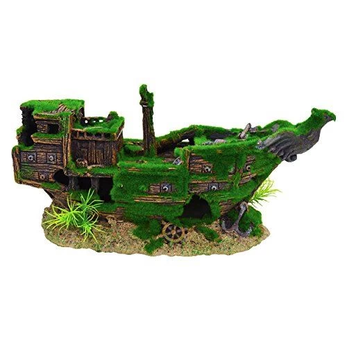 Underwater Treasures Mossy Shipwreck 1 Underwater Treasures Mossy Shipwreck